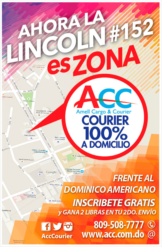 ACC Amell Cargo & Courier :: AHORA la LINCOLN es zona ACC Amell Cargo & Courier