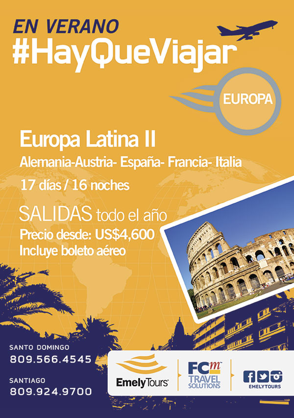 EMELY TOURS :: En verano #HayQueViajar a Europa