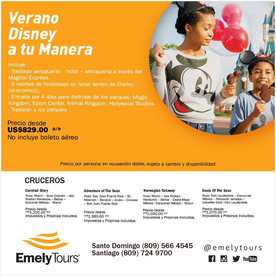 EMELY TOURS :: En Verano #HayQueViajar