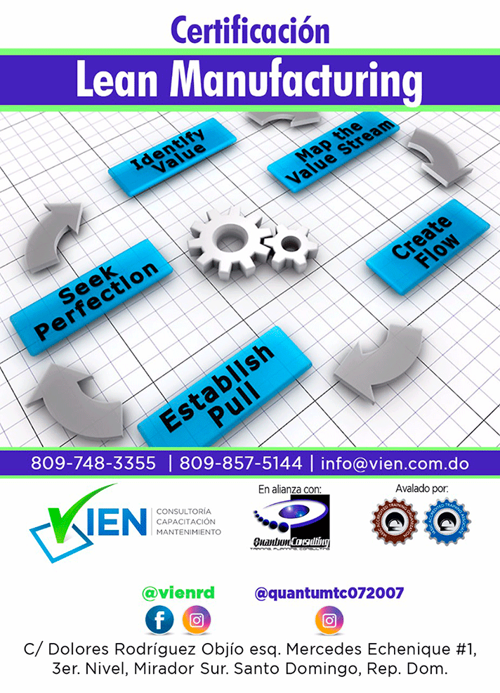VIEN | Consultora - Capacitacin - Mantenimiento :: Certificacin Lean Manufactoring
